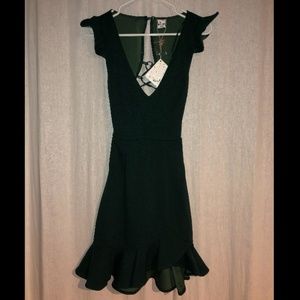 Selfie Leslie Take Note Frill Dress